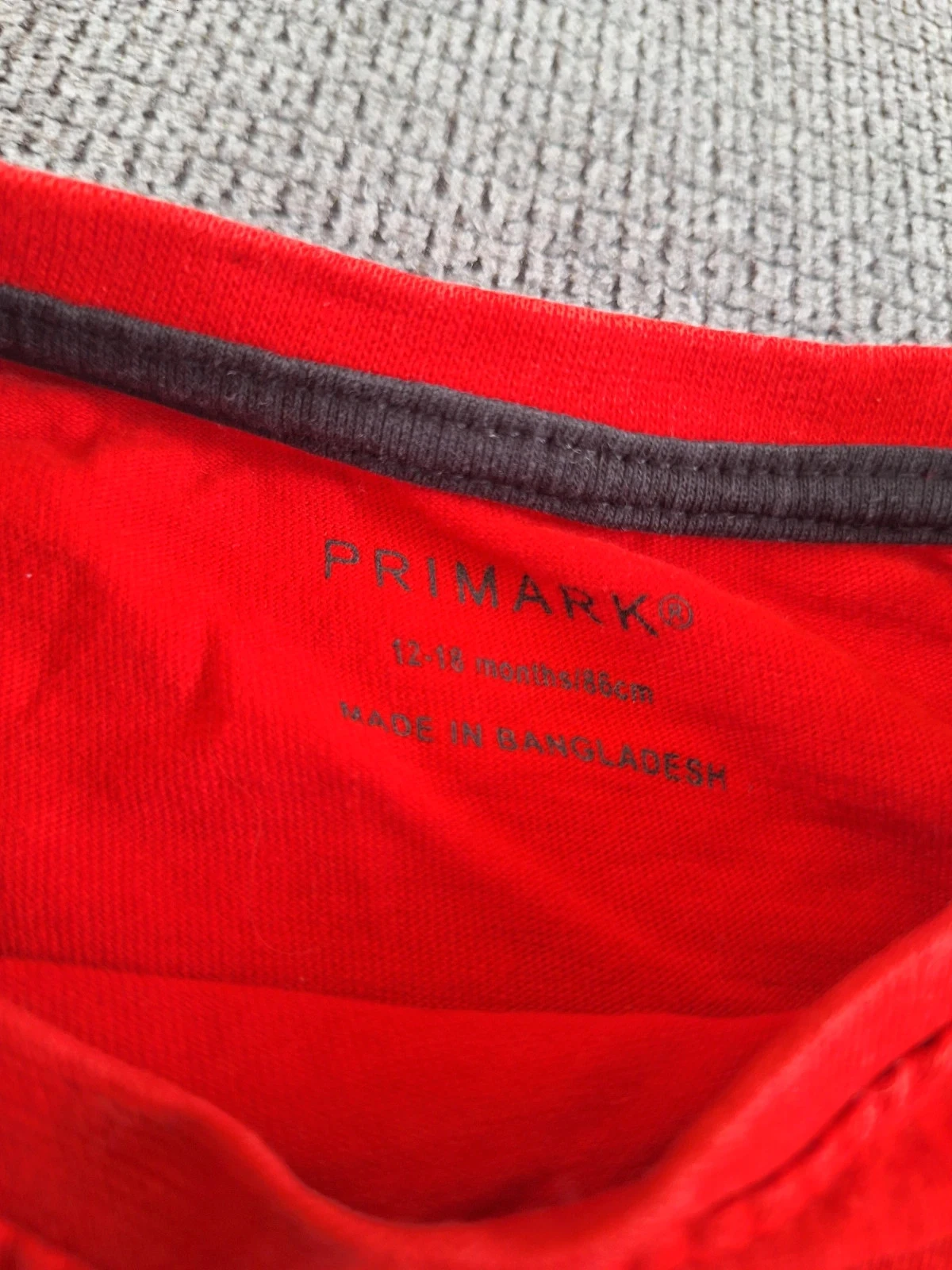 Rode Primark T-shirt 12-18m – photo 2